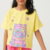 Pink Astronaut Graphic Tshirt
