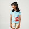 Blue Applique Tshirt