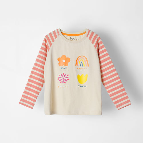 Raglan Graphic Tshirt