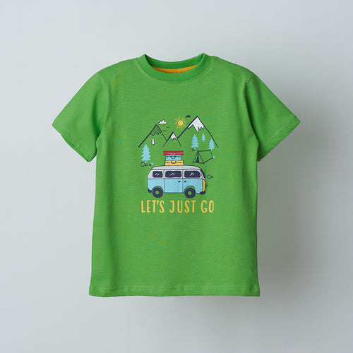 Green Graphic Tshirt