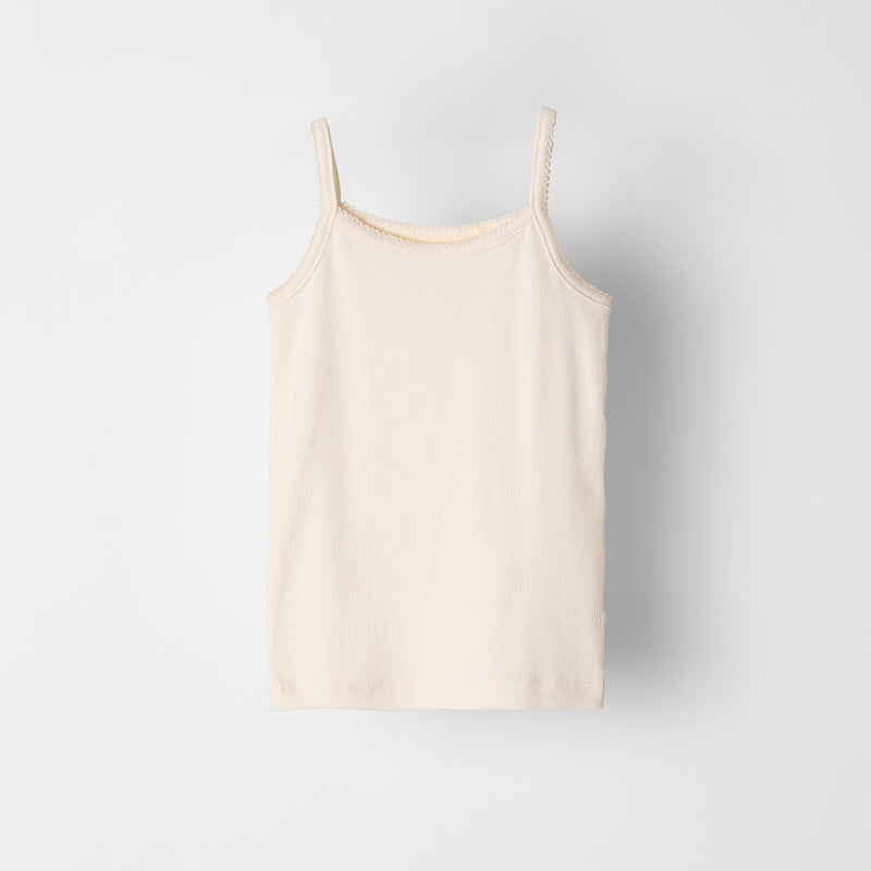 Beige Solid Camisole