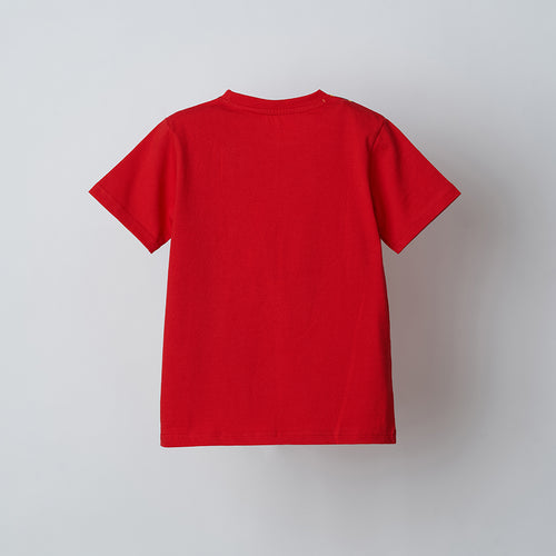 Red Graphic Tshirt - alt view