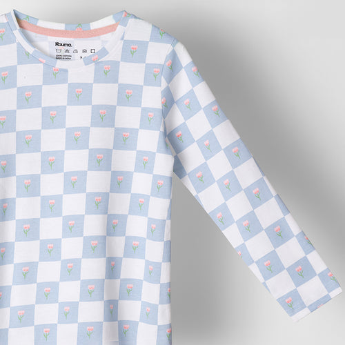 White Printed Tshirt - alt view