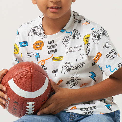 Gamer Printed Tshirt - alt view