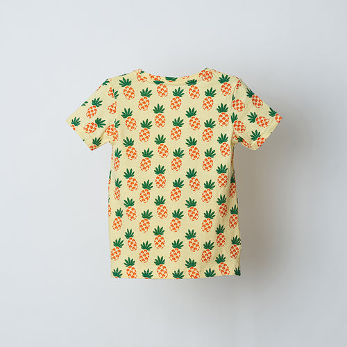 Pineapple Printed Tshirt - alt view
