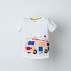 Ice Cream Truck Applique Tshirt