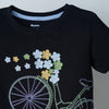 Bicycle Embroidery Tshirt