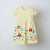 Yellow Applique Dress