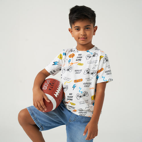 Gamer Printed Tshirt - alt view